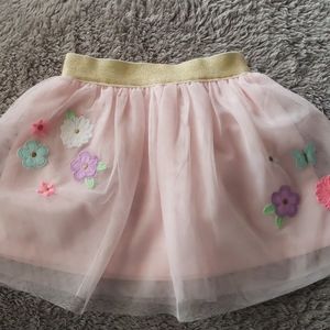 Pink skirt for baby girl